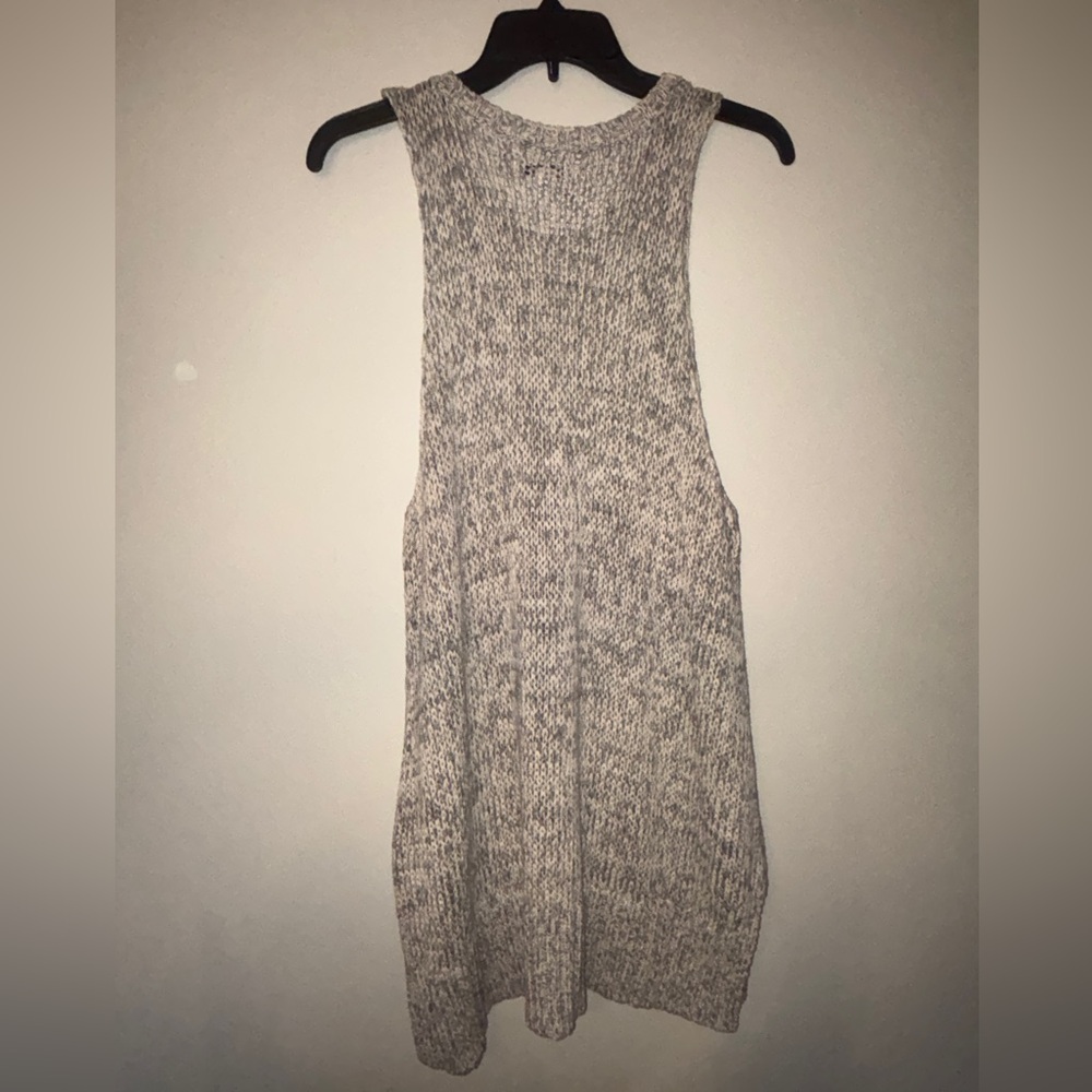 American Eagle Outfitters Gray Knit Top